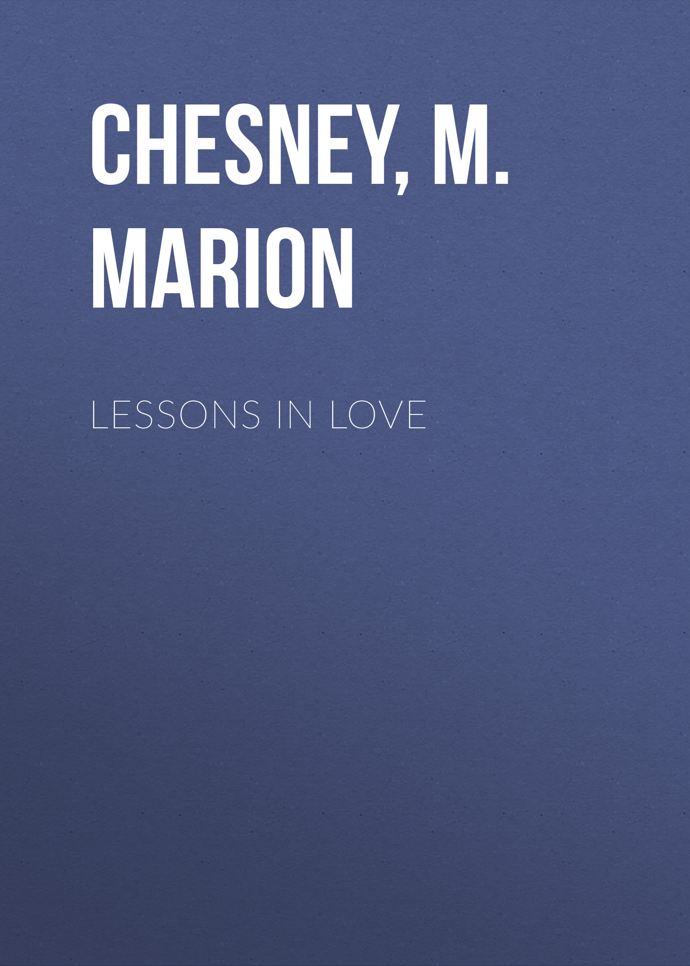 Lessons in Love