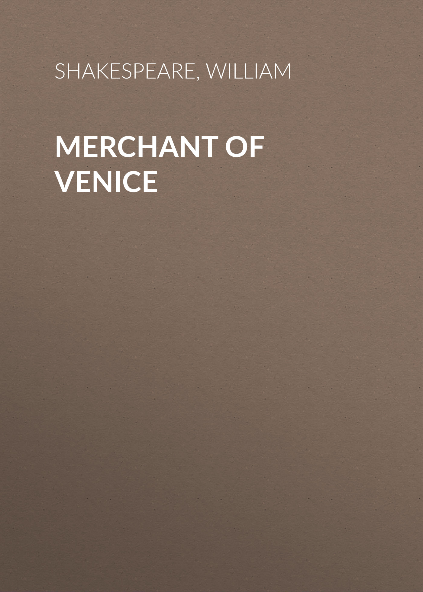 Merchant of Venice