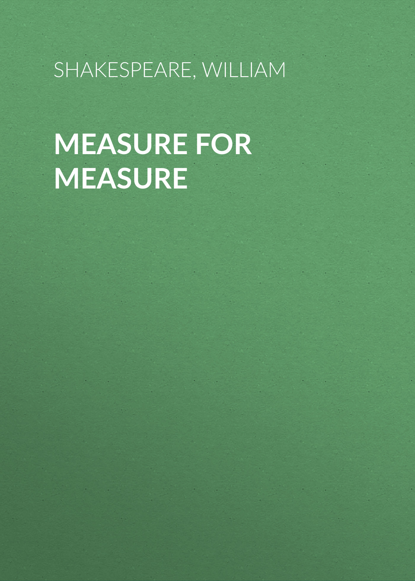 Measure for Measure