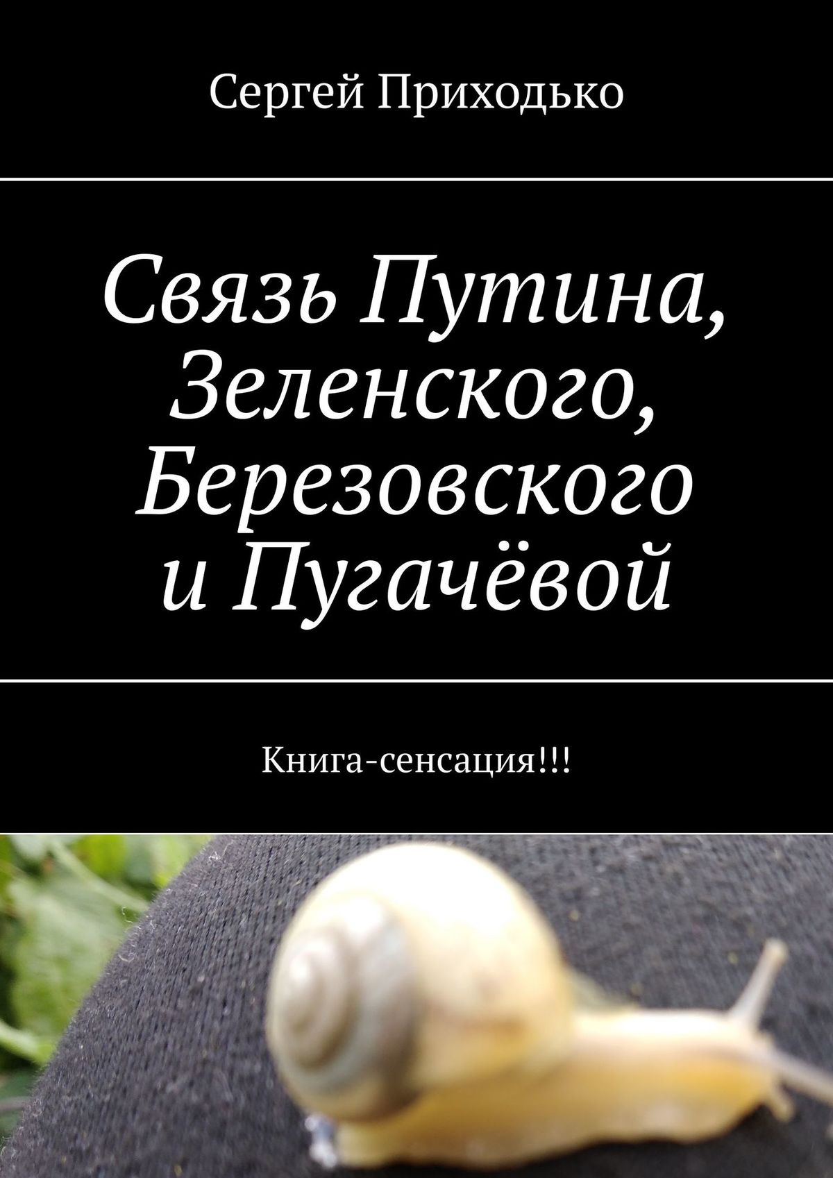 Книга Связь Путина, Зеленского, Березовского и Пугачёвой. Книга-сенсация!!! из серии , созданная Сергей Приходько, может относится к жанру Биографии и Мемуары, Юмор: прочее, Публицистика: прочее. Стоимость электронной книги Связь Путина, Зеленского, Березовского и Пугачёвой. Книга-сенсация!!! с идентификатором 44827035 составляет 100.00 руб.