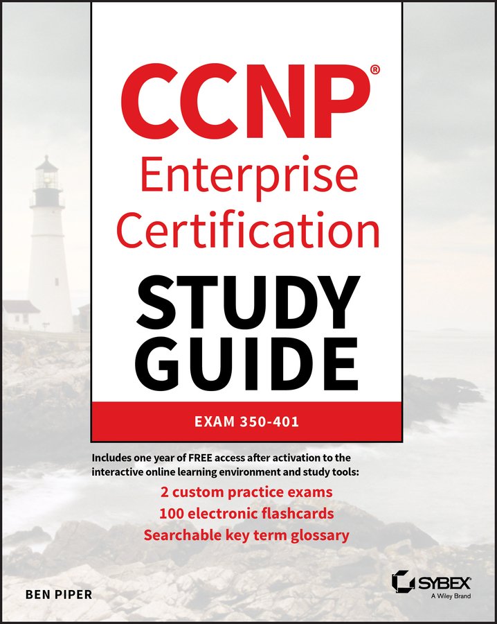 Книга  CCNP Enterprise Certification Study Guide: Implementing and Operating Cisco Enterprise Network Core Technologies созданная Ben Piper, Wiley может относится к жанру зарубежная компьютерная литература. Стоимость электронной книги CCNP Enterprise Certification Study Guide: Implementing and Operating Cisco Enterprise Network Core Technologies с идентификатором 62284435 составляет 4017.93 руб.