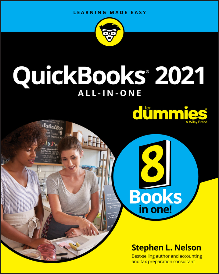 Книга  QuickBooks 2021 All-in-One For Dummies созданная Stephen L. Nelson, Wiley может относится к жанру программы. Стоимость электронной книги QuickBooks 2021 All-in-One For Dummies с идентификатором 63423630 составляет 2349.67 руб.