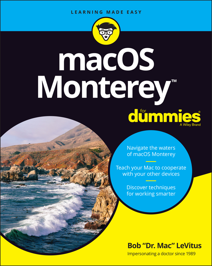 Книга  macOS Monterey For Dummies созданная Bob LeVitus, Wiley может относится к жанру зарубежная компьютерная литература. Стоимость электронной книги macOS Monterey For Dummies с идентификатором 66657437 составляет 2012.88 руб.