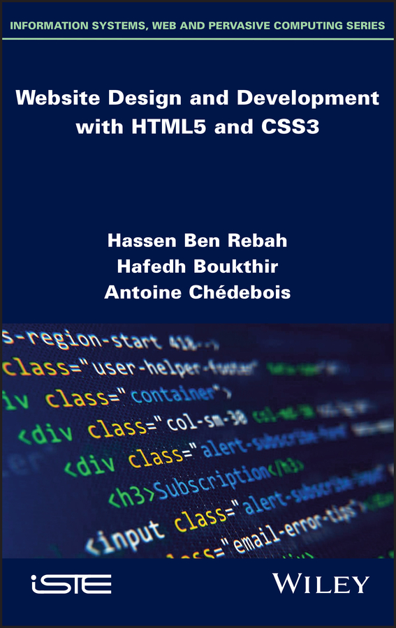 Книга  Website Design and Development with HTML5 and CSS3 созданная Hassen Ben Rebah, Hafedh Boukthir, Antoine Chedebois, Wiley может относится к жанру программы. Стоимость электронной книги Website Design and Development with HTML5 and CSS3 с идентификатором 67177738 составляет 13261.53 руб.