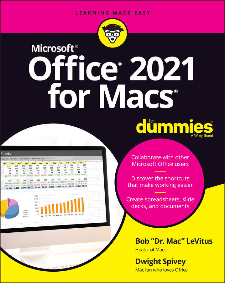 Книга  Office 2021 for Macs For Dummies созданная Bob LeVitus, Dwight Spivey, Wiley может относится к жанру программы. Стоимость электронной книги Office 2021 for Macs For Dummies с идентификатором 67425736 составляет 2012.88 руб.