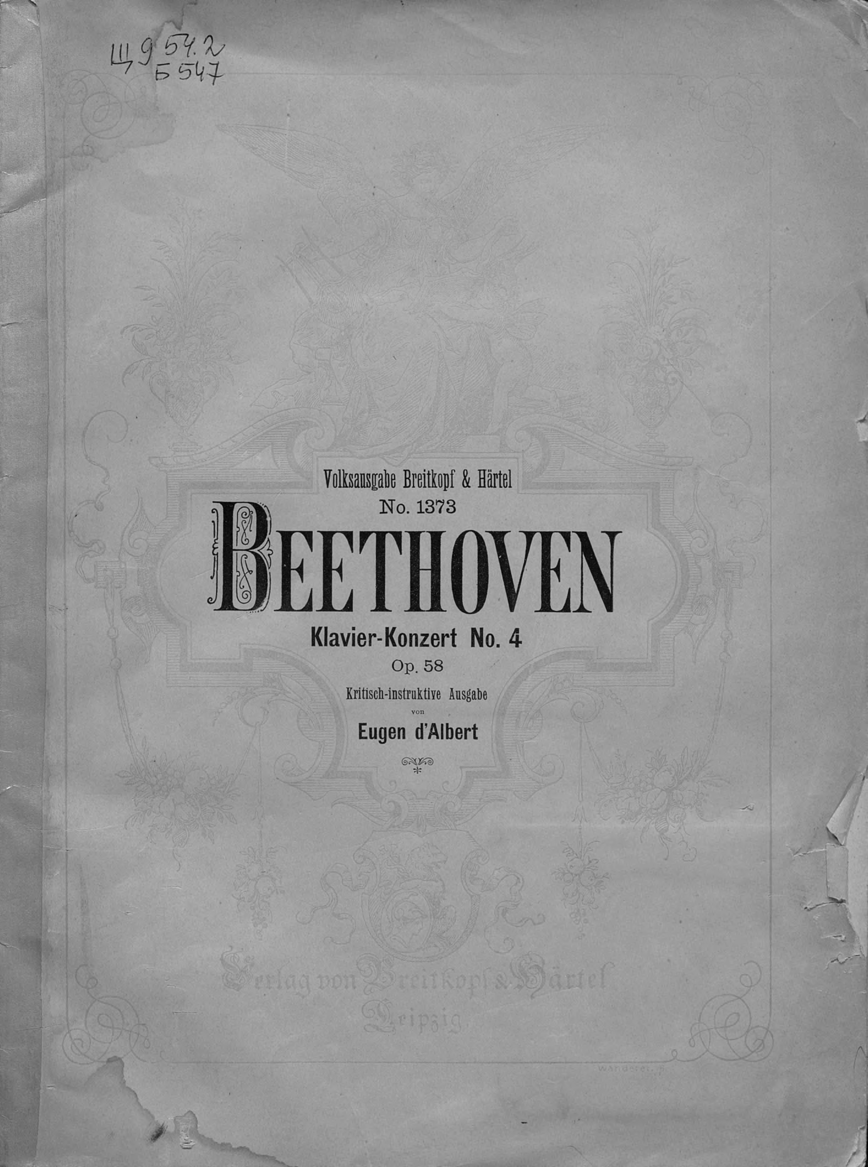 Людвиг ван Бетховен Klavier-konzerte № 4