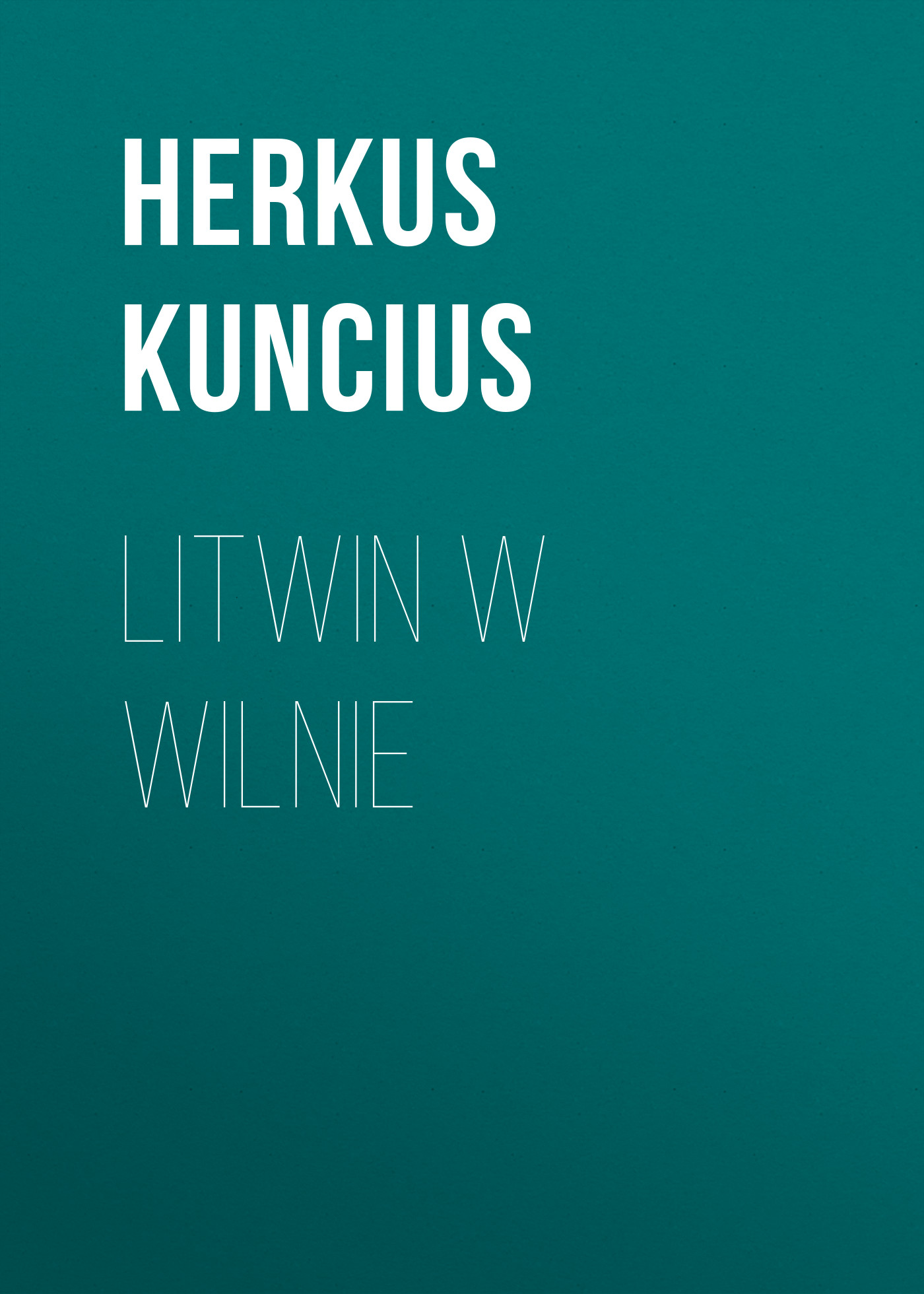 

Litwin w Wilnie