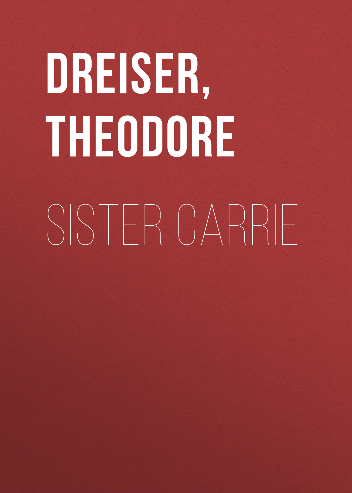 Sister Carrie