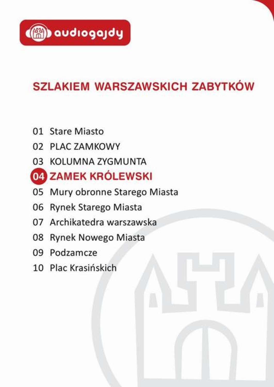 Zamek Królewski. Szlakiem warszawskich zabytków