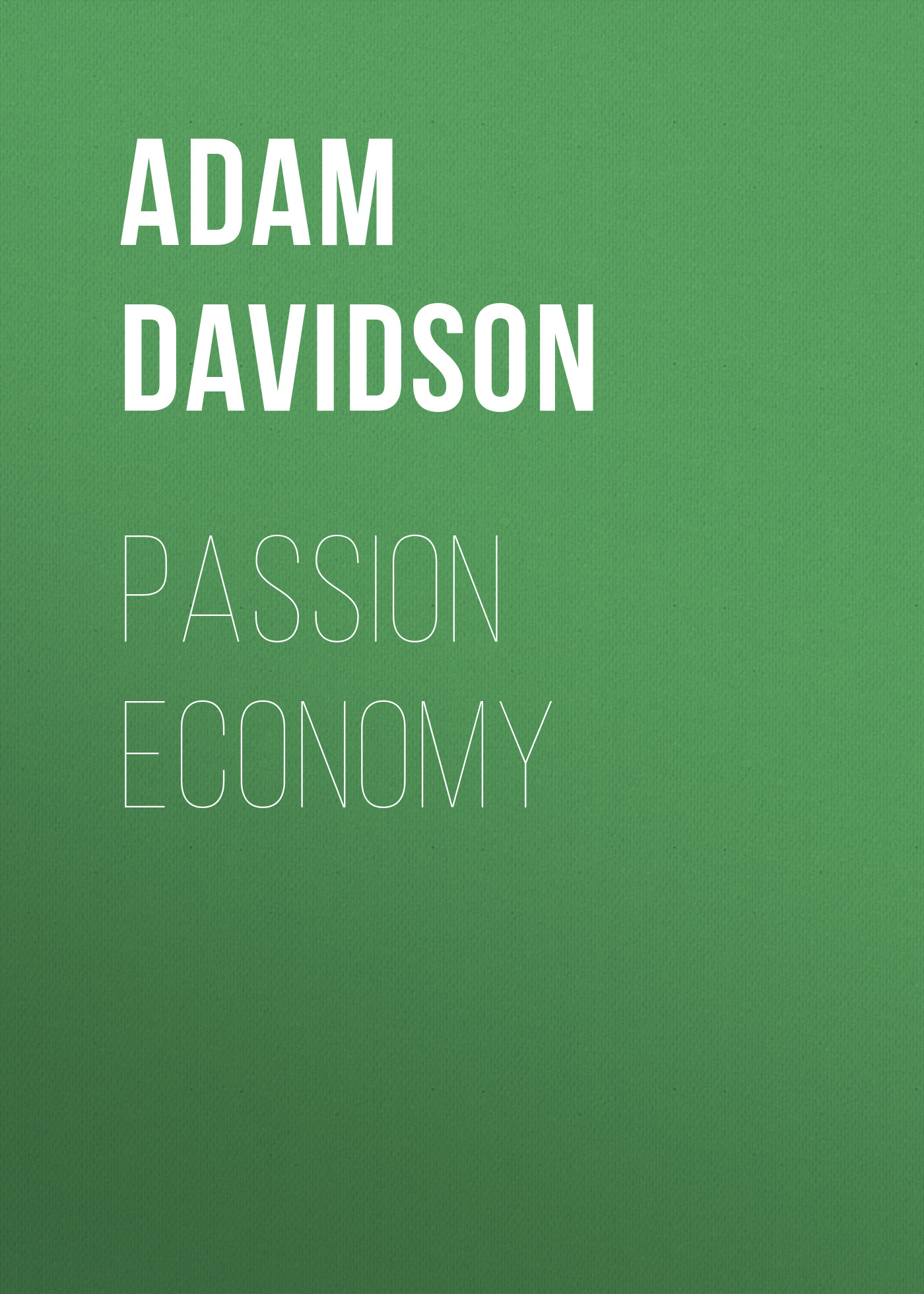 

Passion Economy