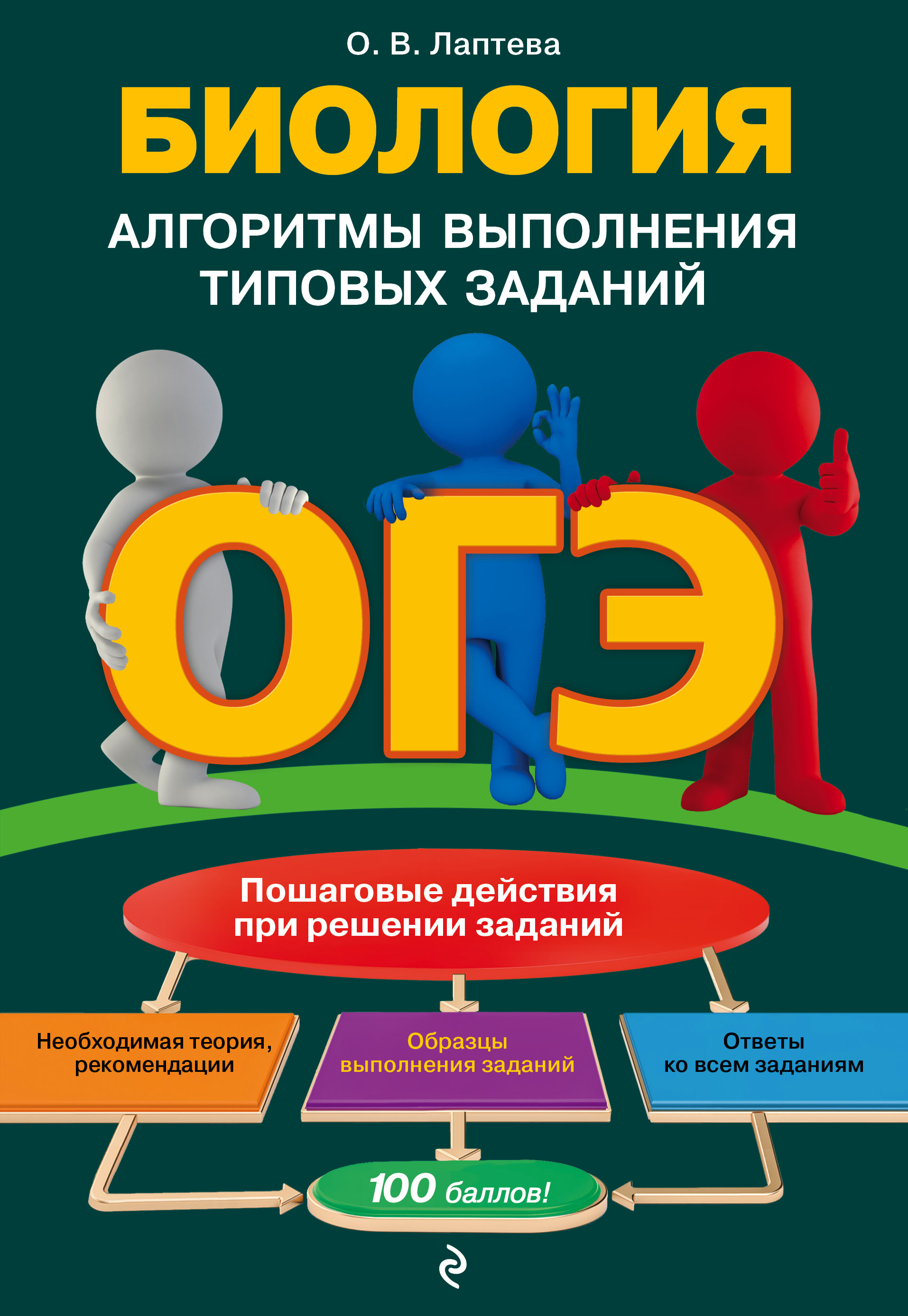 «ОГЭ. Биология. Алгоритмы выполнения типовых заданий» – О. В. Лаптева |  ЛитРес