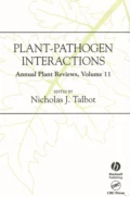 Annual Plant Reviews, Plant-Pathogen Interactions - Nicholas Talbot J.