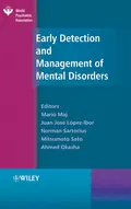 Early Detection and Management of Mental Disorders - Norman  Sartorius