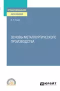 Основы металлургического производства. Учебное пособие для СПО - Олег Николаевич Клим