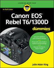 Canon EOS Rebel T6\/1300D For Dummies