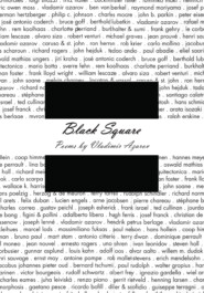 Black Square. Alphabet Poems