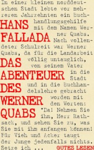 Das Abenteuer des Werner Quabs