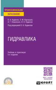 Гидравлика 5-е изд., пер. и доп. Учебник и практикум для СПО