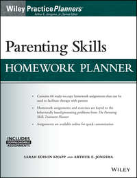 34419934 [David J. Berghuis, Sarah Edison Knapp, Wiley] Parenting Skills Homework Planner (w/ Download)