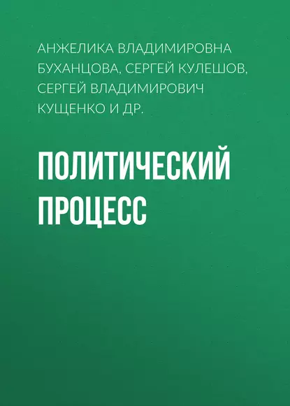 Обложка книги Политический процесс, Анжелика Владимировна Буханцова