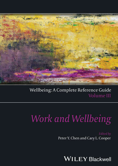 Wellbeing: A Complete Reference Guide, Work and Wellbeing - Cooper Cary L.