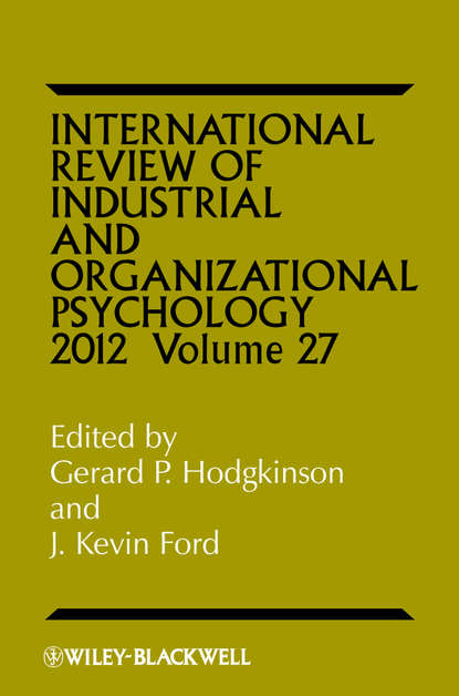 International Review of Industrial and Organizational Psychology - Ford J. Kevin