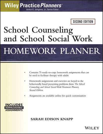 School Counseling and Social Work Homework Planner (W/ Download) - David J. Berghuis