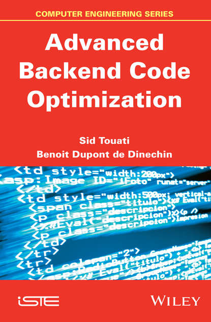 Advanced Backend Code Optimization - Sid Touati