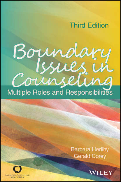 Boundary Issues in Counseling - Gerald Corey