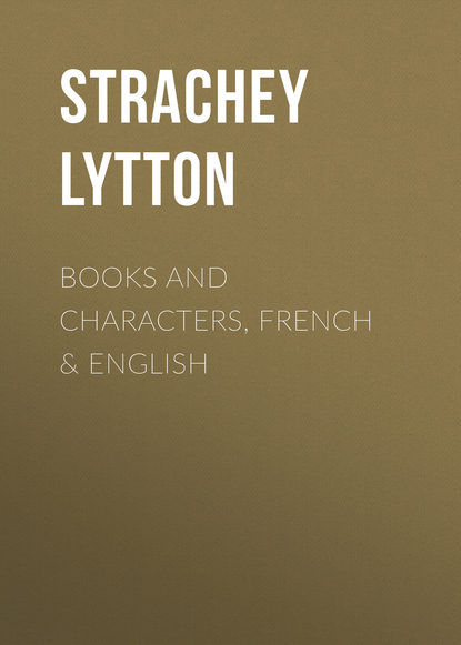 Books and Characters, French & English - Strachey Lytton