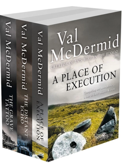 Обложка книги Val McDermid 3-Book Crime Collection: A Place of Execution, The Distant Echo, The Grave Tattoo, Val  McDermid