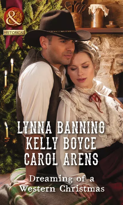 Обложка книги Dreaming Of A Western Christmas: His Christmas Belle / The Cowboy of Christmas Past / Snowbound with the Cowboy, Lynna  Banning