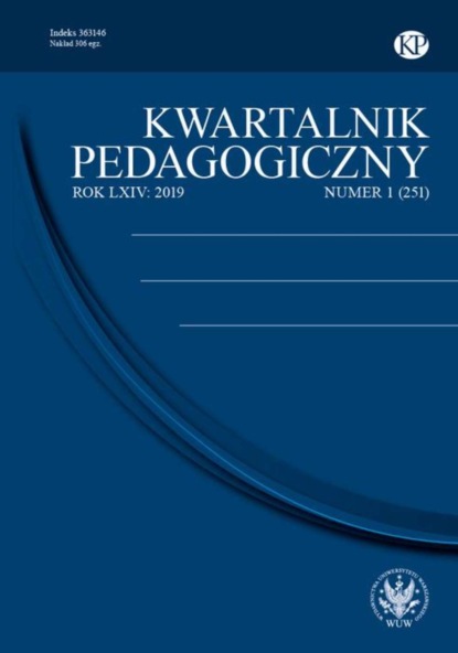

Kwartalnik Pedagogiczny 2019/1 (251)