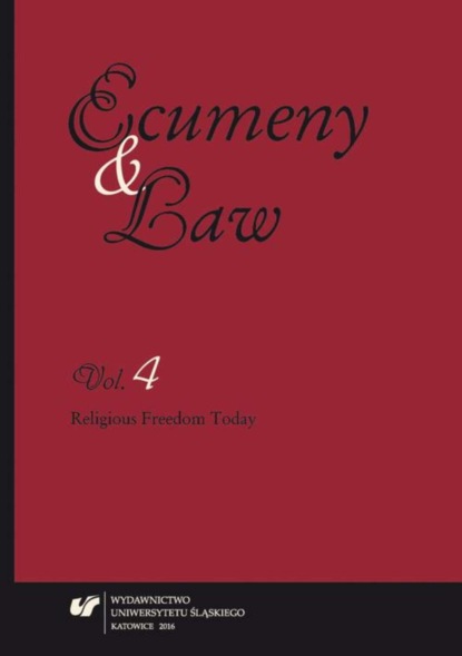 

„Ecumeny and Law” 2016. Vol. 4