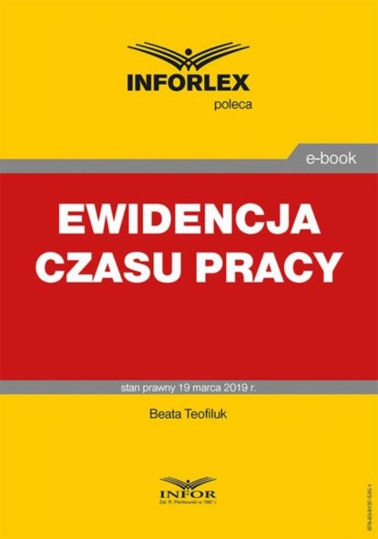 Beata Tofiluk - Ewidencja czasu pracy