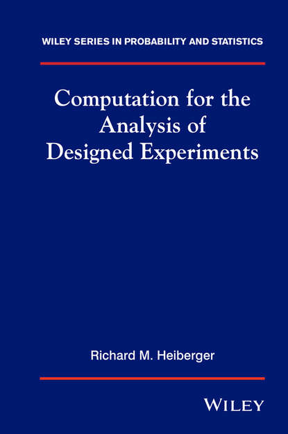 Computation for the Analysis of Designed Experiments - Группа авторов