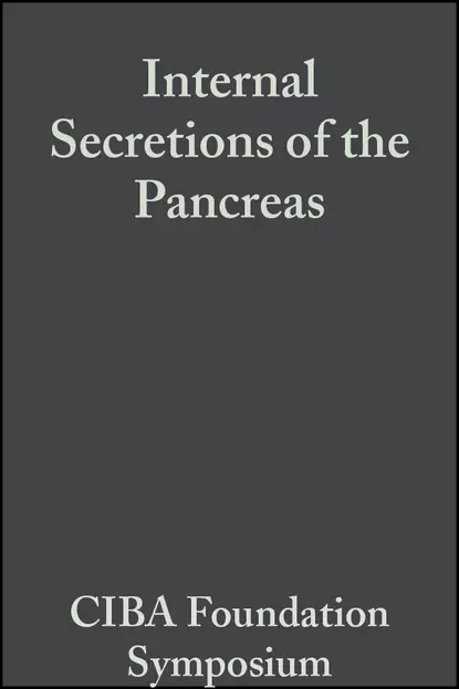 Обложка книги Internal Secretions of the Pancreas, Volume 9, CIBA Foundation Symposium