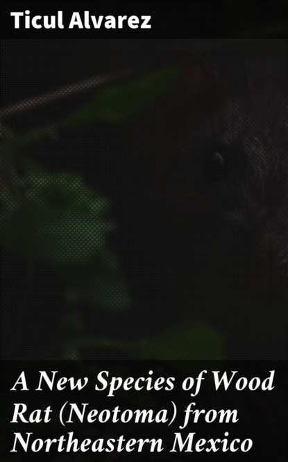 

A New Species of Wood Rat (Neotoma) from Northeastern Mexico