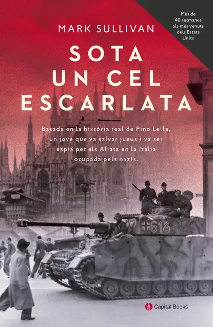 Обложка книги Sota un cel escarlata, Mark  Sullivan