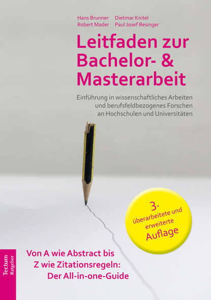 

Leitfaden zur Bachelor- und Masterarbeit
