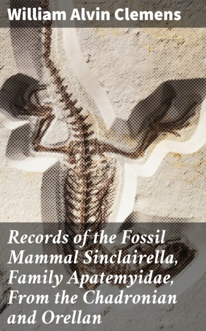 William Alvin Clemens - Records of the Fossil Mammal Sinclairella, Family Apatemyidae, From the Chadronian and Orellan