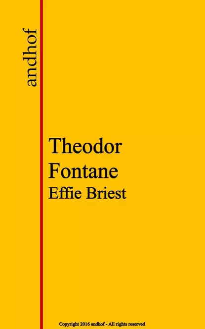 Обложка книги Effie Briest, Теодор Фонтане