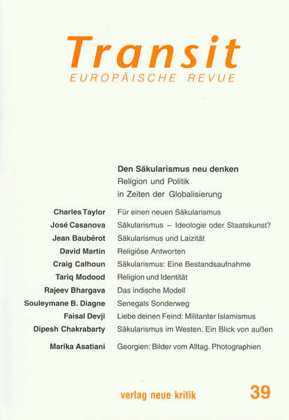 Charles  Taylor - Transit 39. Europäische Revue