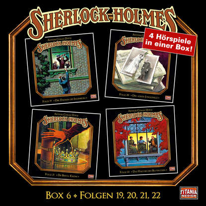 Sherlock Holmes - Die geheimen Fälle des Meisterdetektivs, Box 6: Folgen 19, 20, 21, 22 - Arthur Conan Doyle