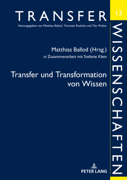 

Transfer und Transformation von Wissen
