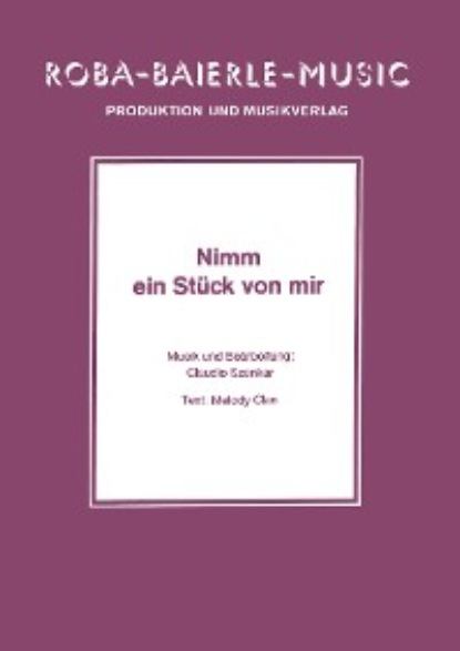 Nimm ein Stück von mir