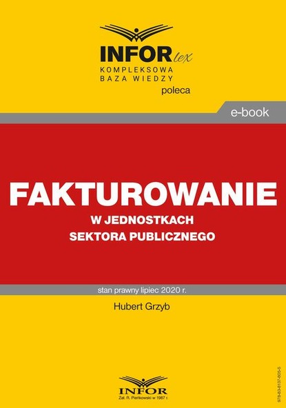 Hubert Grzyb - Fakturowanie w jednostkach sektora publicznego