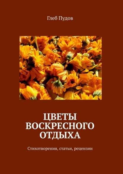 Обложка книги Цветы воскресного отдыха. Стихотворения, статьи, рецензии, Глеб Пудов