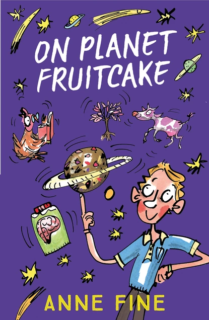 Обложка книги On Planet Fruitcake, Anne  Fine