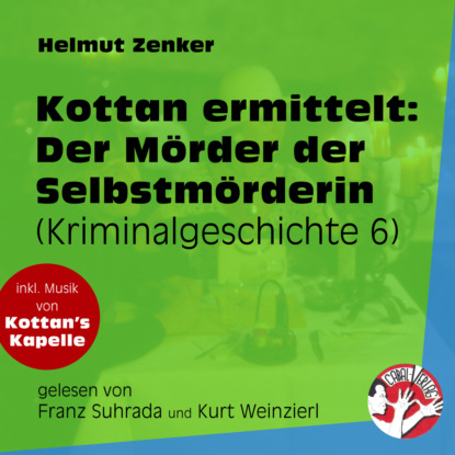 Helmut Zenker - Der Mörder der Selbstmörderin - Kottan ermittelt - Kriminalgeschichten, Folge 6 (Ungekürzt)